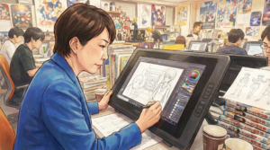 アニメ制作現場の課題とは?低賃金・スタジオ不足に550億円支援で何が変わるか