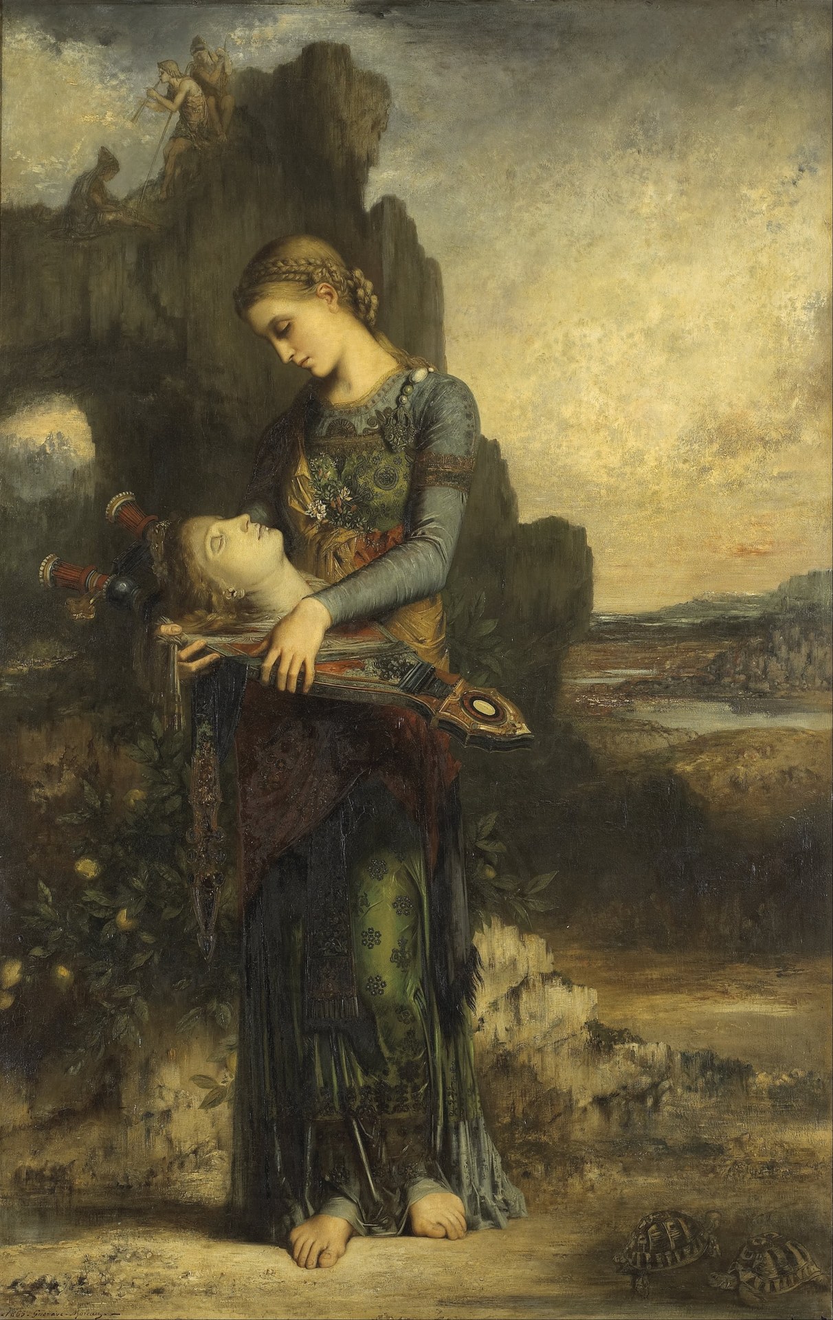 モロー オルフェウス 1865年 オルセー美術館